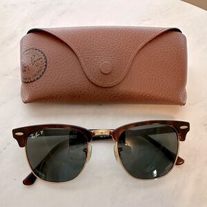 Ray-Ban clubmaster polarized women’s sunglasses